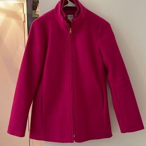 Jcrew Womens wool pink coat